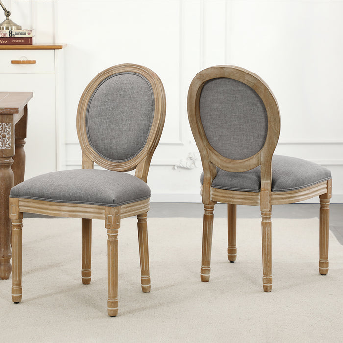 Lynn King Louis Back Side Chair Set of 2