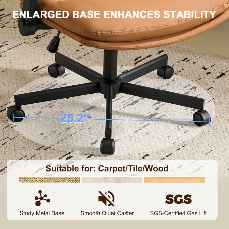Criss Cross Chair with Flip-up Arms