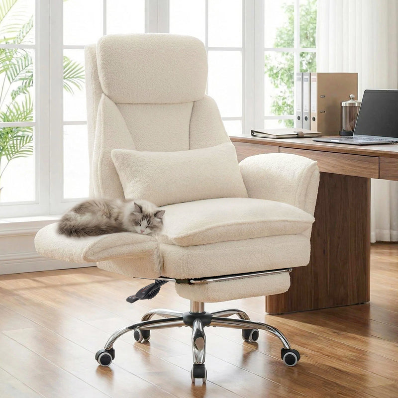 Big and Tall Office Chair Ergonomic Computer Desk Chair with Footrest