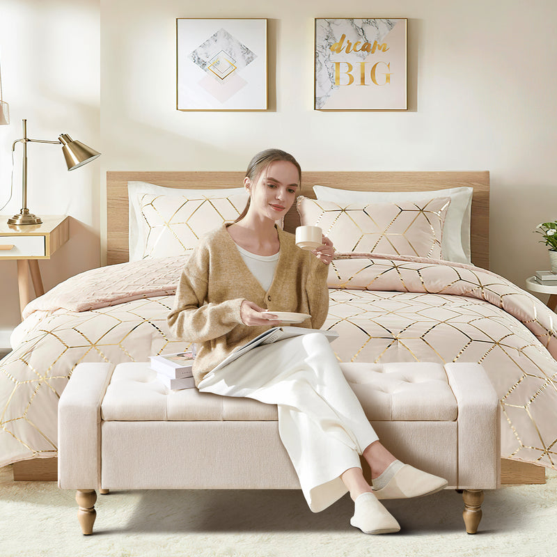 47 inch Storage Bench for End of Bed