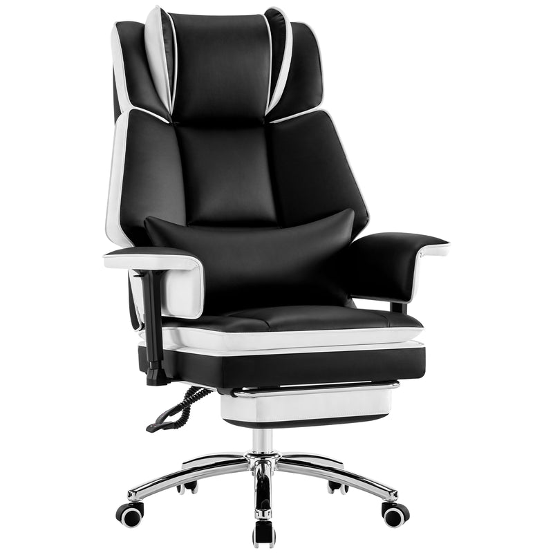 Adjustable Heavy Duty Office Chair with Footrest High Back