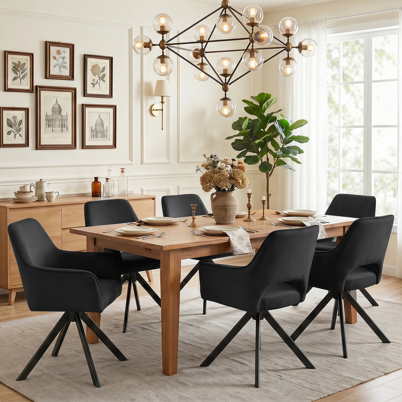 Swivel Dining Chairs Set Of 2