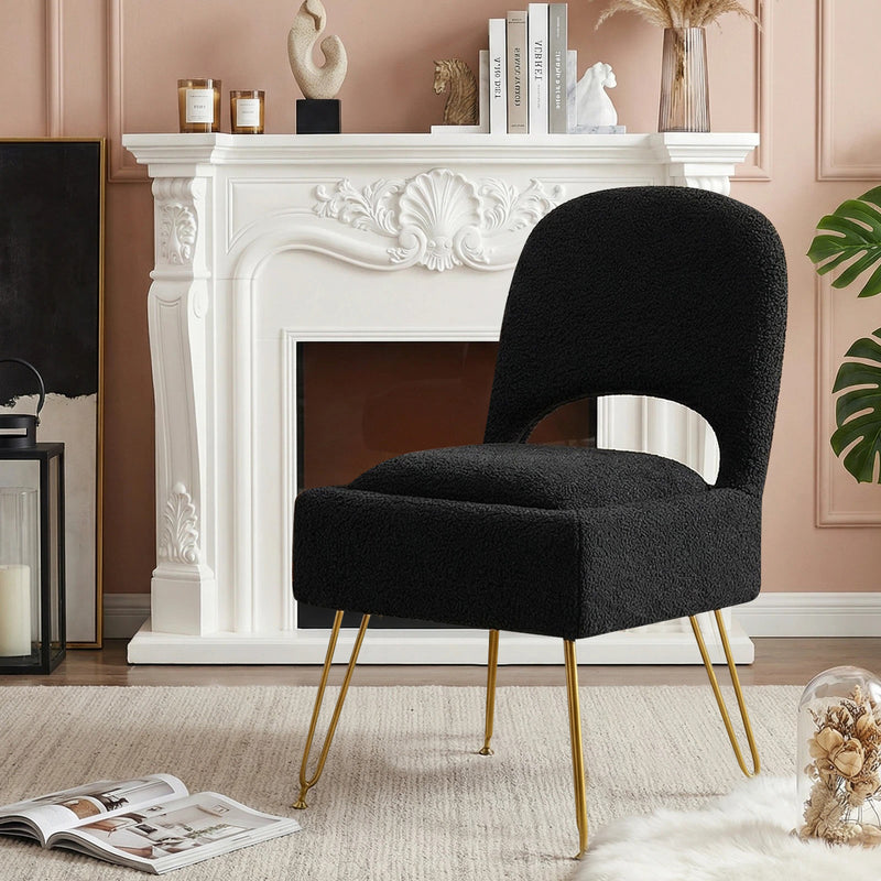 Furniliving Vanity Chair With Storage,Storage Make Up Chair With Folding Backrest
