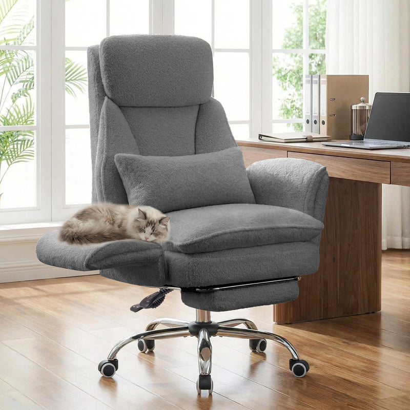 Big and Tall Office Chair Ergonomic Computer Desk Chair with Footrest