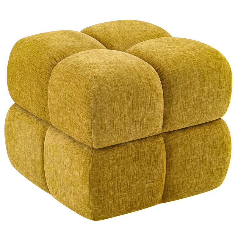Oversize Storage Ottoman,Modern Chenille Vanity Chair