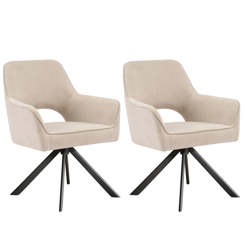 Swivel Dining Chairs Set Of 2