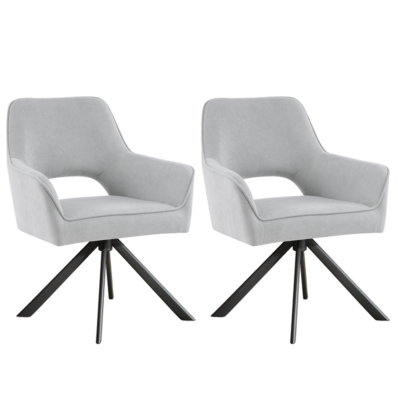 Swivel Dining Chairs Set Of 2