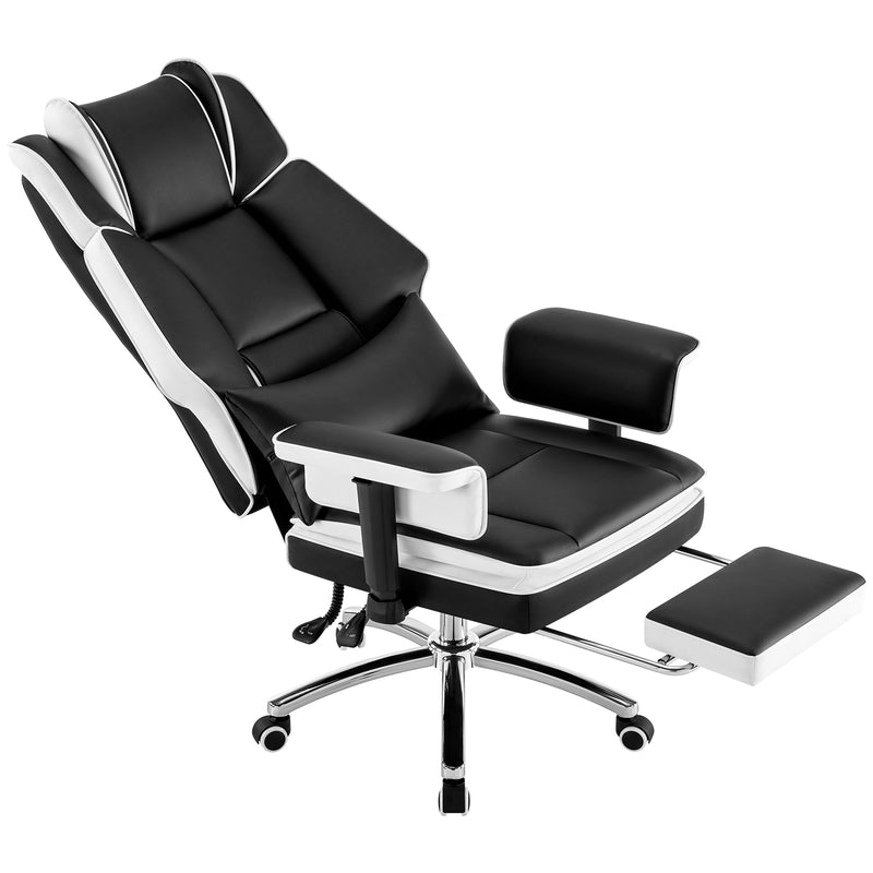 Adjustable Heavy Duty Office Chair with Footrest High Back