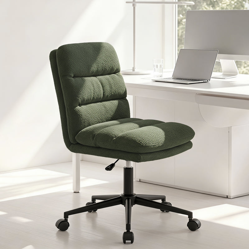 Adjustable Swivel Velvet Home Office Chair