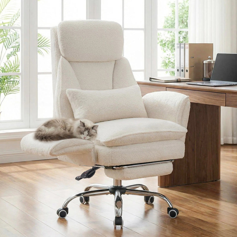 Big and Tall Office Chair Ergonomic Computer Desk Chair with Footrest
