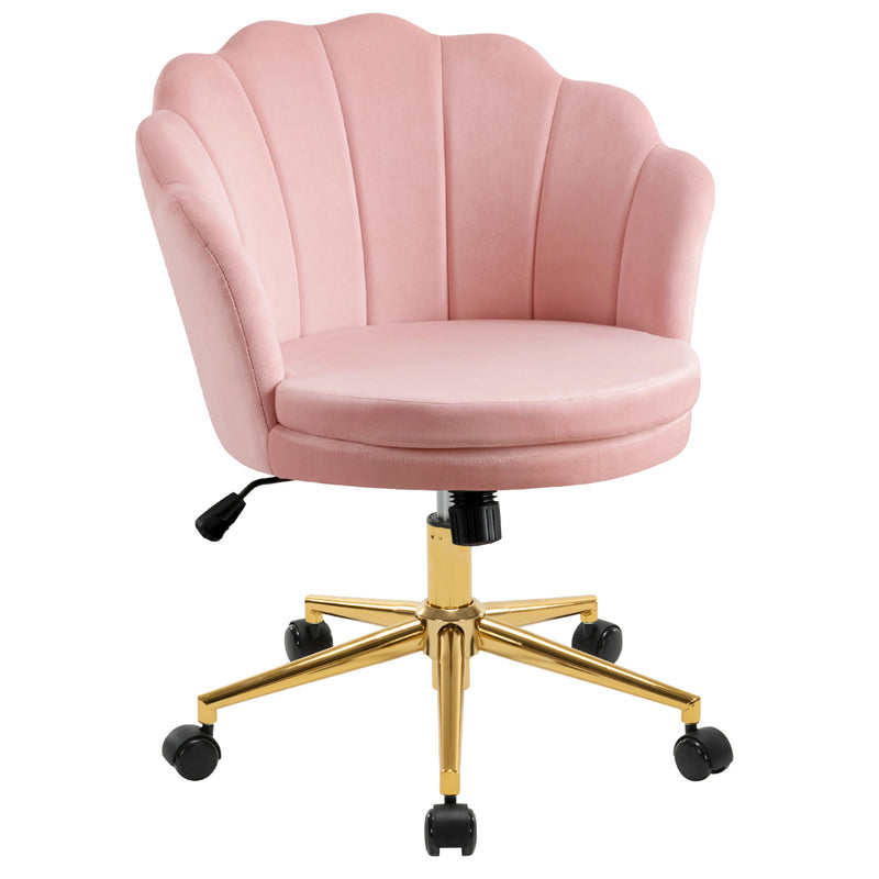 Louise Seashell Velvet Task Chair