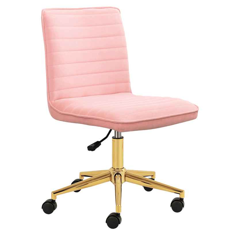 Auctin Upholstered Office Chair in Velvet
