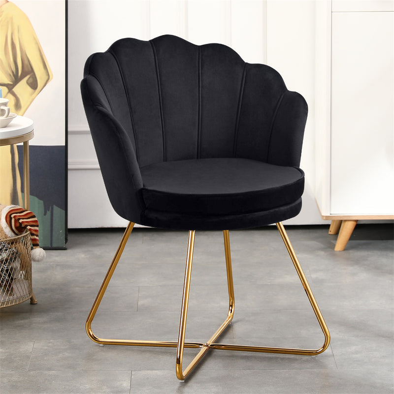 Focht Papasan Velvet Accent Chair