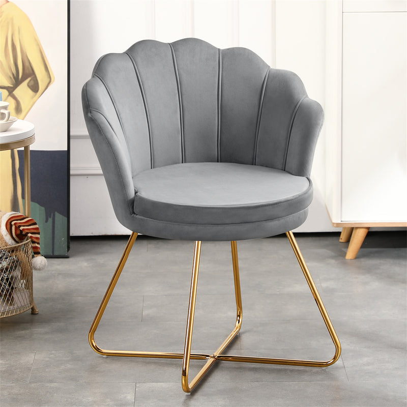Focht Papasan Velvet Accent Chair