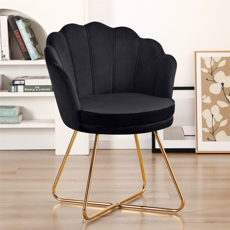 Focht Papasan Velvet Accent Chair