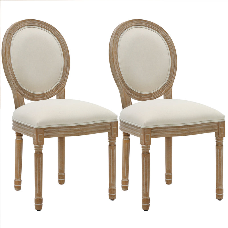 Lynn King Louis Back Side Chair Set of 2