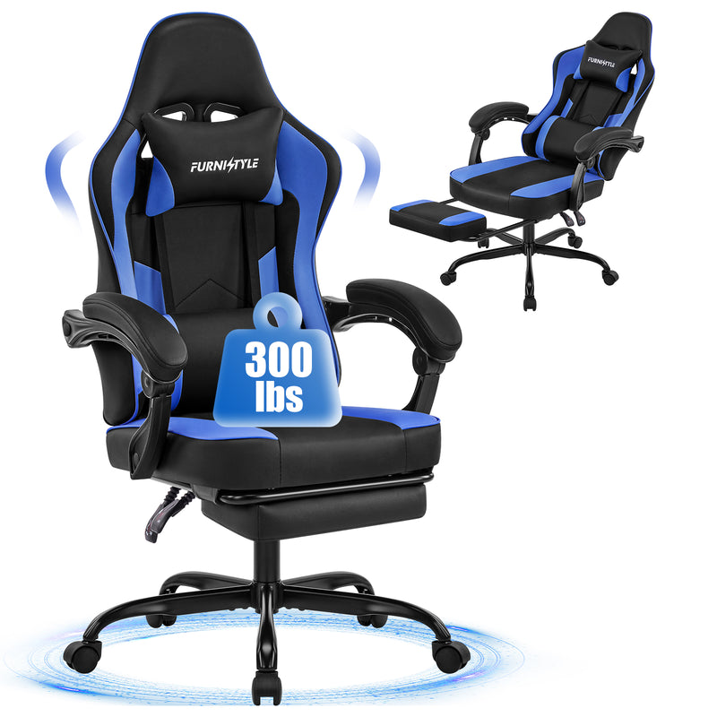 Gaming Chair with Footrest