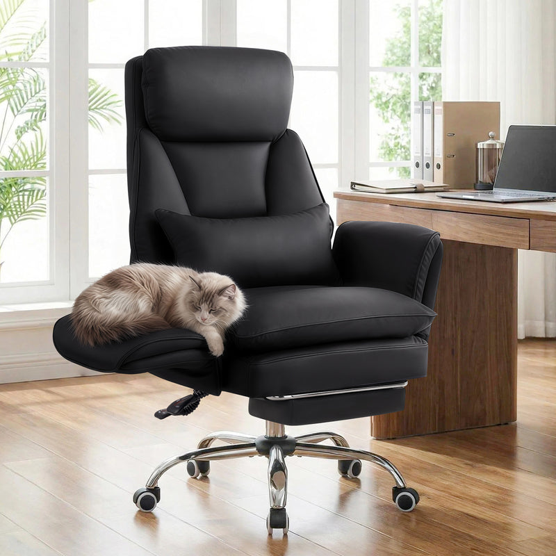 Big and Tall Office Chair Ergonomic Computer Desk Chair with Footrest