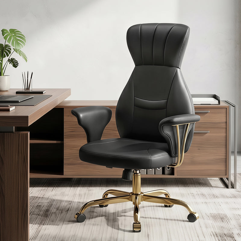 Mid-Century Modern Adjuatable Swivel Office Chair Stylish Adjustable Rotating Computer Chair