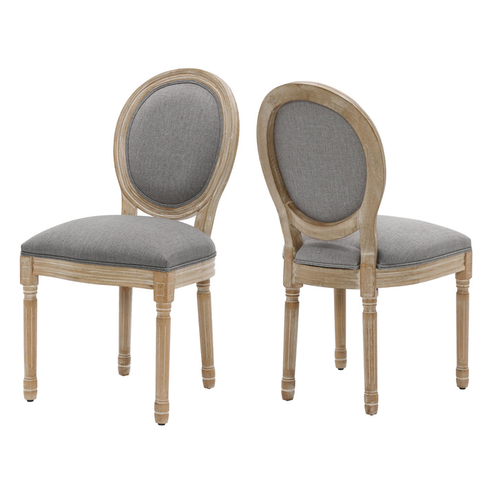 Lynn King Louis Back Side Chair Set of 2