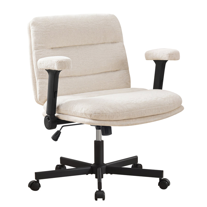Criss Cross Chair with Flip-up Arms