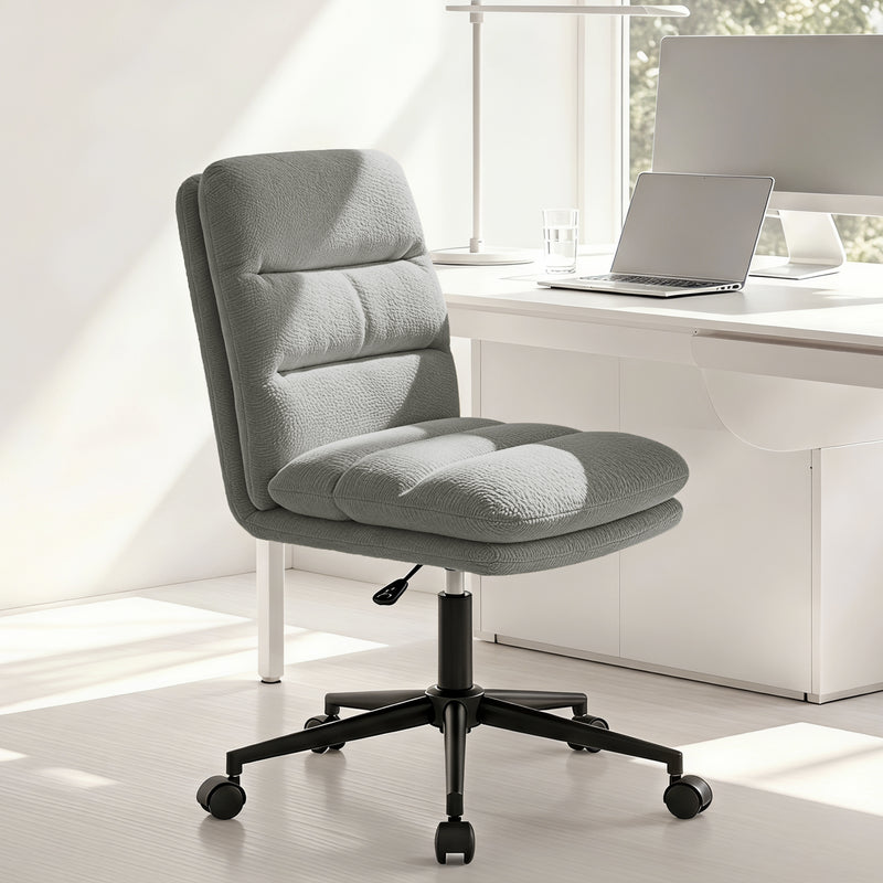 Adjustable Swivel Velvet Home Office Chair