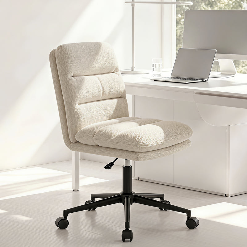 Adjustable Swivel Velvet Home Office Chair