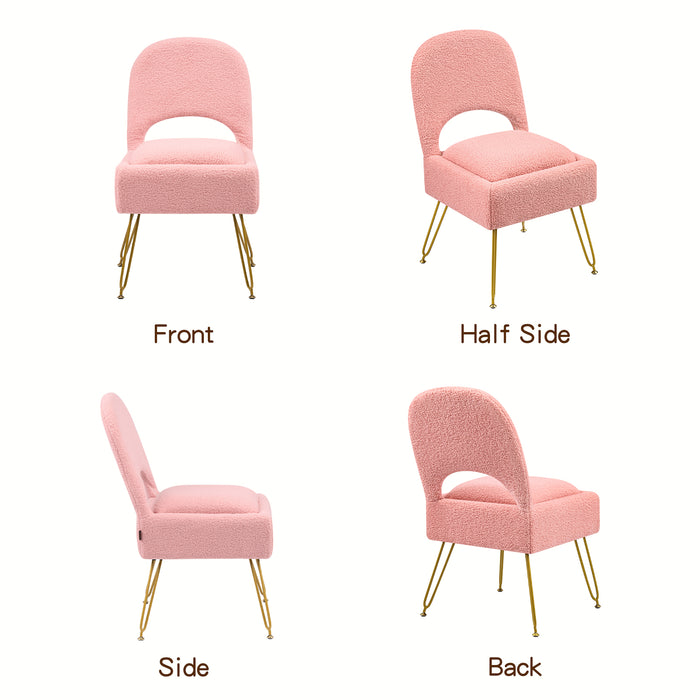 Furniliving Vanity Chair With Storage,Storage Make Up Chair With Folding Backrest