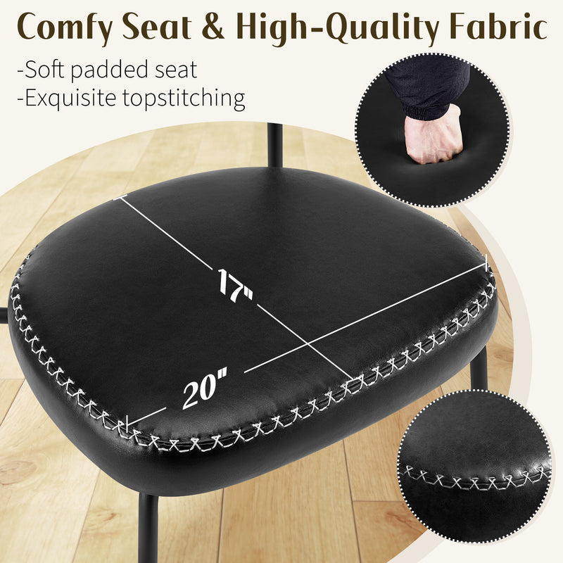 Luxury-Simplified 2-PCs Rattan Dining Chairs
