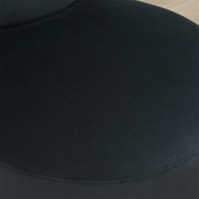 Eluislandy Velvet Upholstered Vanity Stool