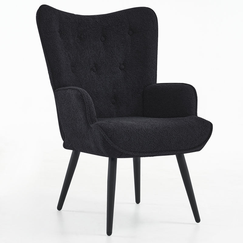 Ethelsville Sherpa Tufted Armchair