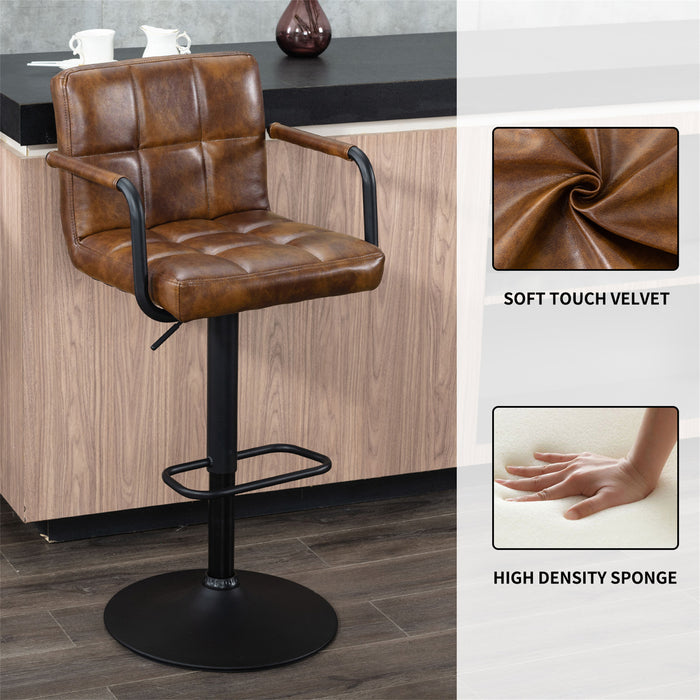 Crosdy Leather Bar Stools