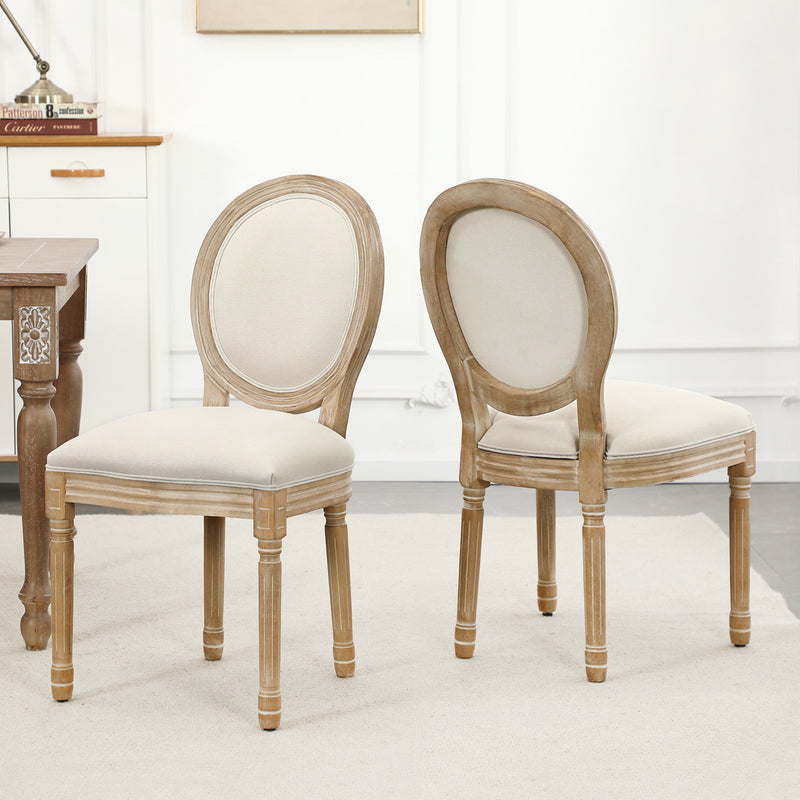 Lynn King Louis Back Side Chair Set of 2
