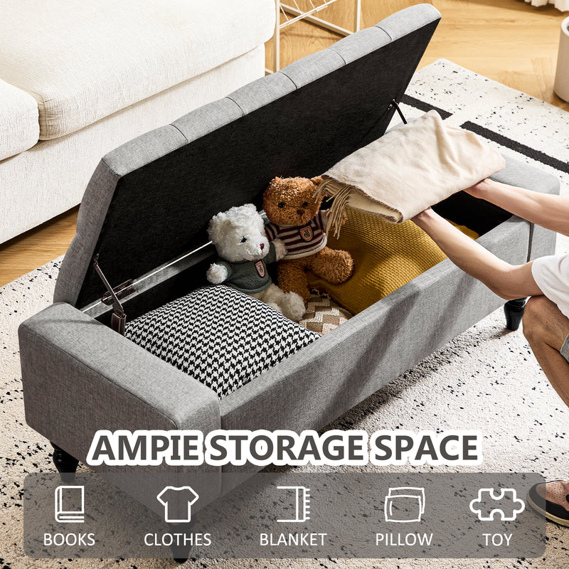 47 inch Storage Bench for End of Bed