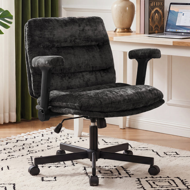 Criss Cross Chair with Flip-up Arms