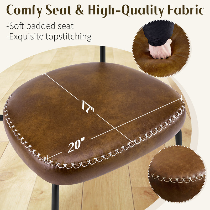 Luxury-Simplified 2-PCs Rattan Dining Chairs
