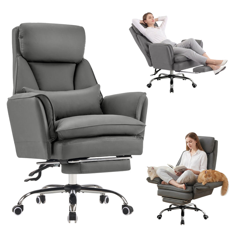 Big and Tall Office Chair Ergonomic Computer Desk Chair with Footrest