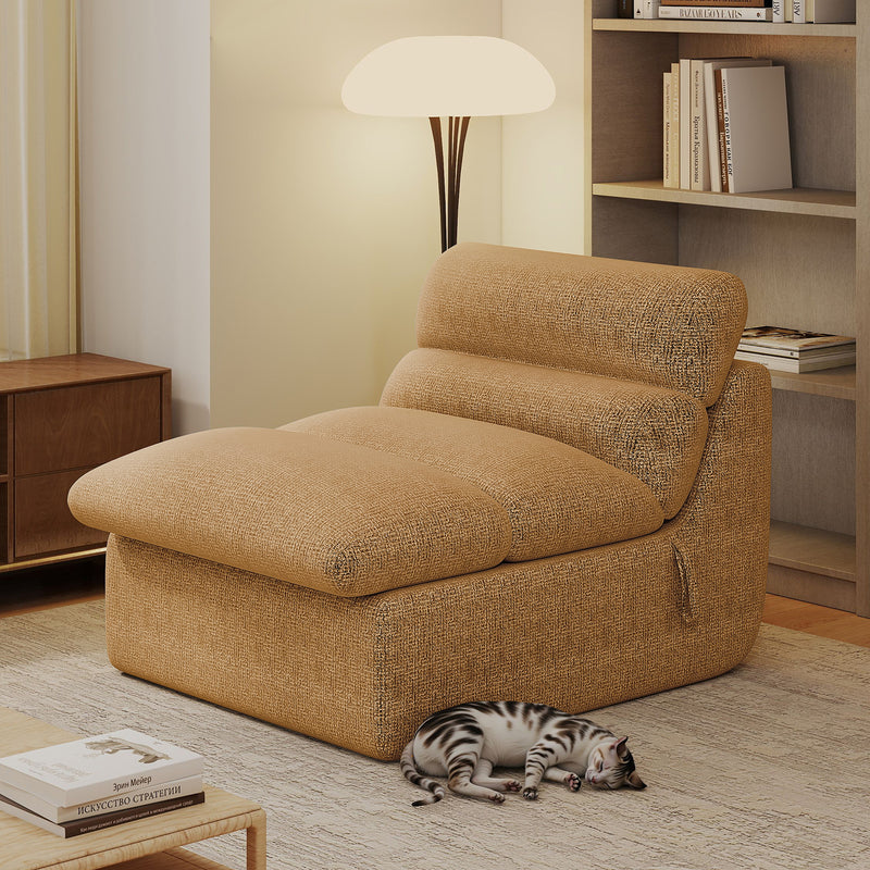 Chenille Bean Bag Chair Lazy Sofa