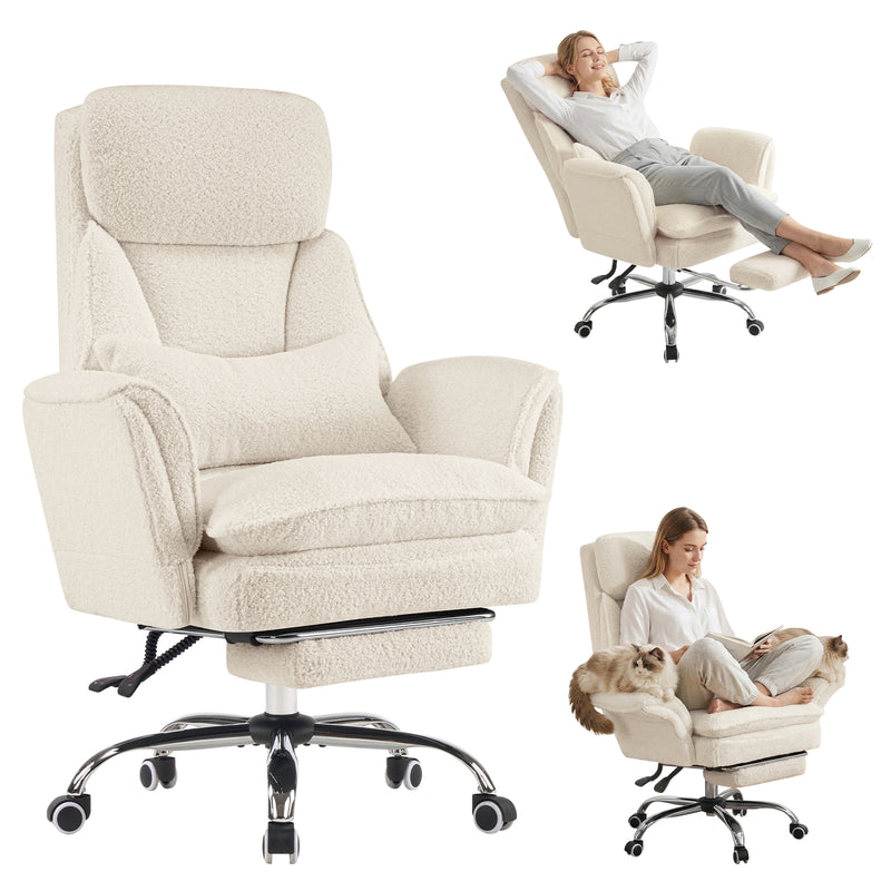 Big and Tall Office Chair Ergonomic Computer Desk Chair with Footrest