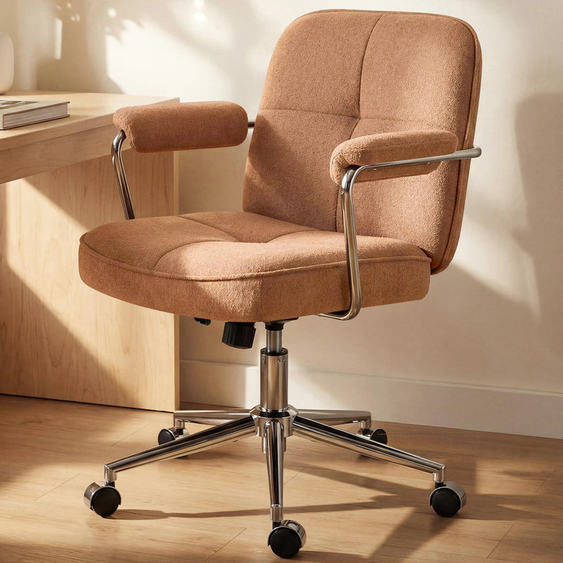 Adjustable Swivel Home Office Desk Chair With Wheels