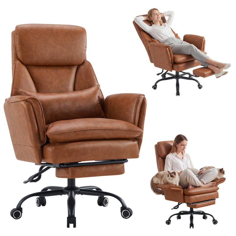 Big and Tall Office Chair Ergonomic Computer Desk Chair with Footrest
