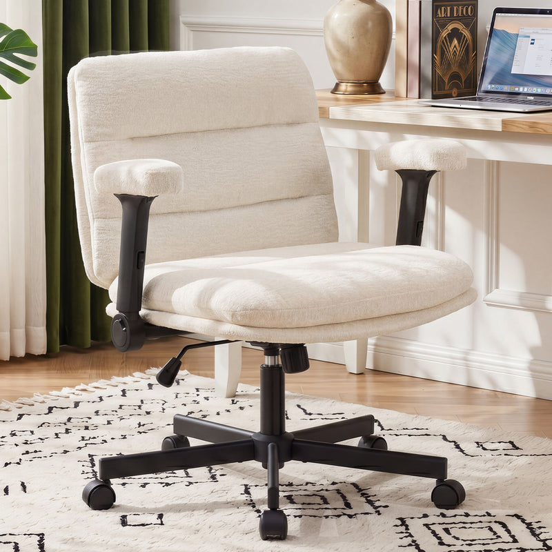 Criss Cross Chair with Flip-up Arms