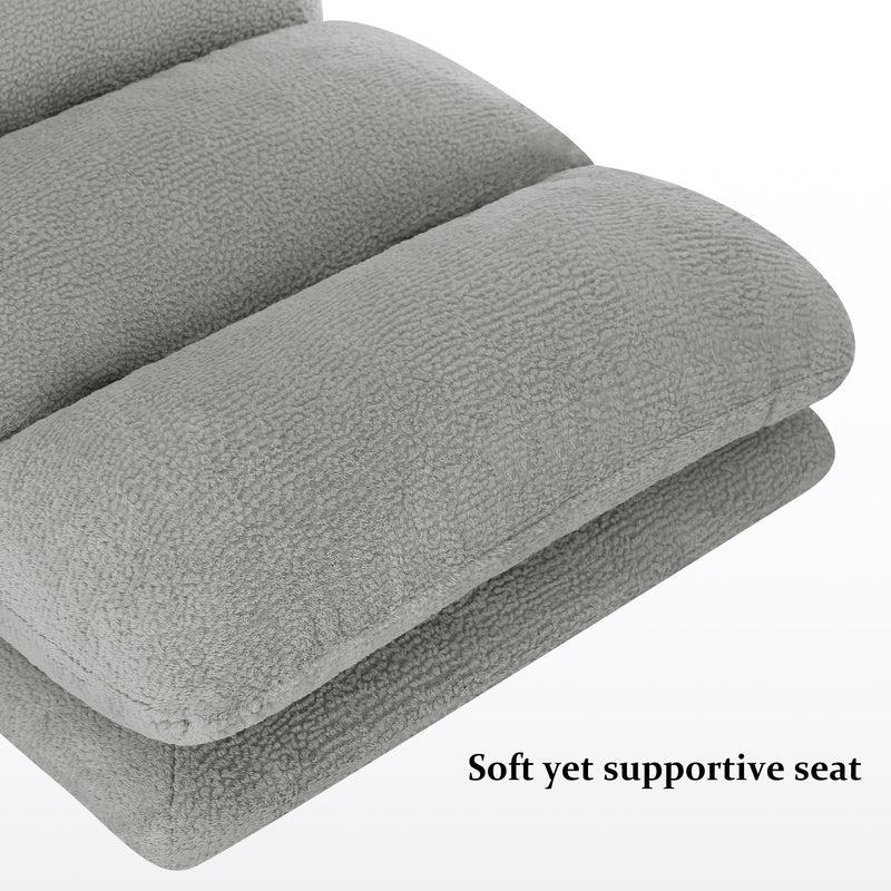 Adjustable Swivel Velvet Home Office Chair