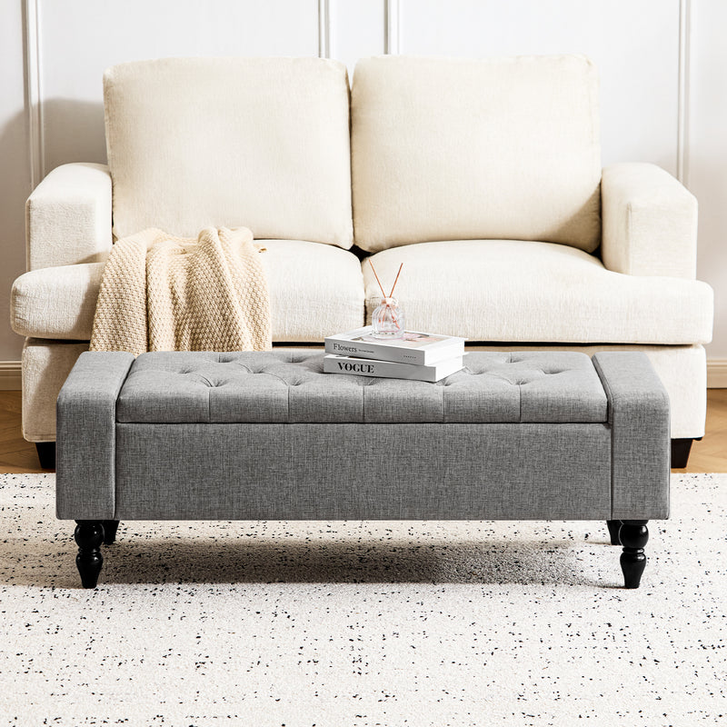 47 inch Storage Bench for End of Bed