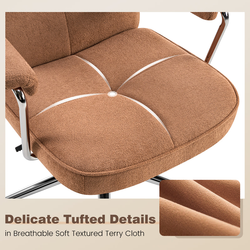 Adjustable Swivel Home Office Desk Chair With Wheels