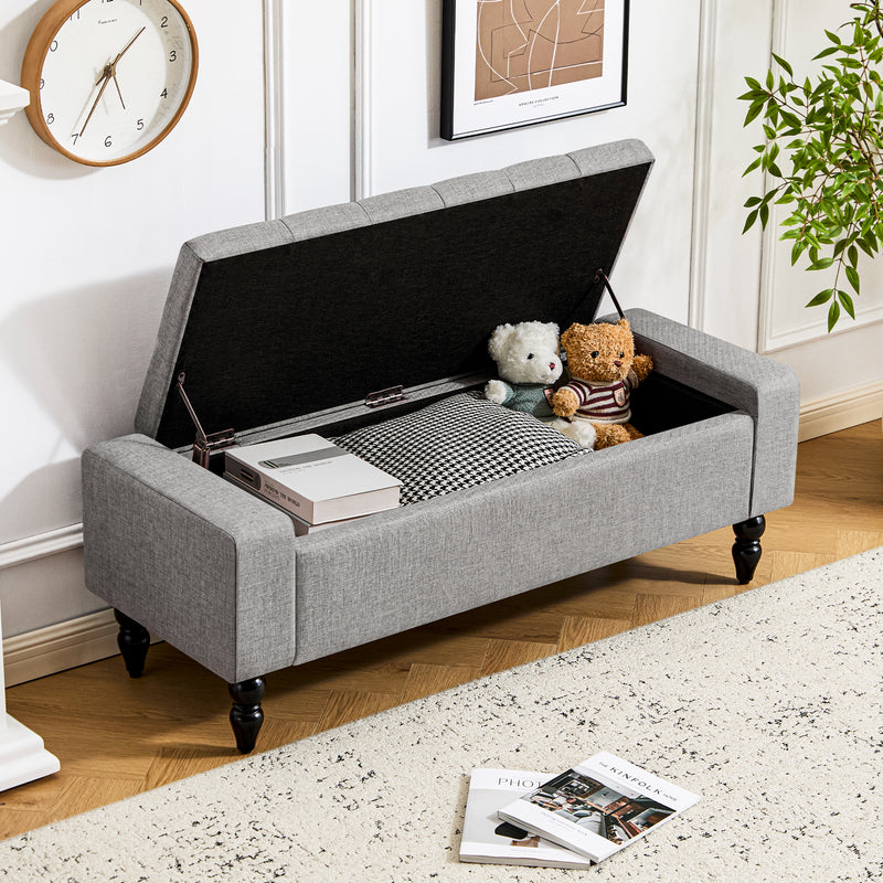 47 inch Storage Bench for End of Bed
