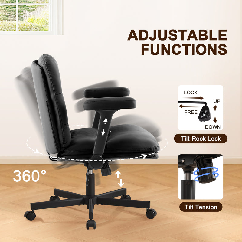 Criss Cross Chair with Flip-up Arms