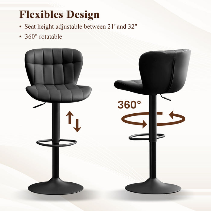 Swivel Bar Stools Set of 2