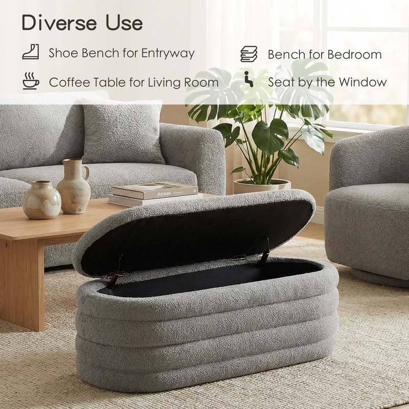 45’’Storage Ottoman Bench