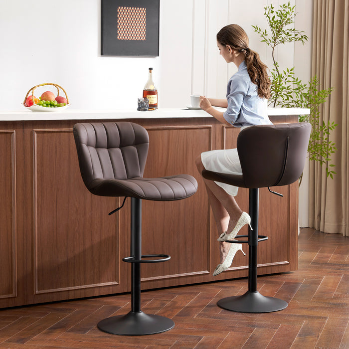 Swivel Bar Stools Set of 2